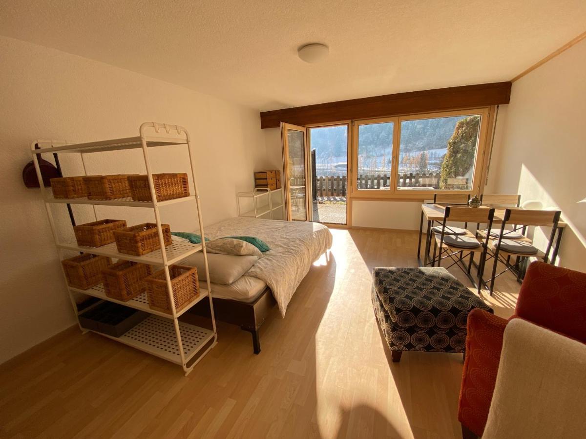 Cosy Studio In The Mountains Apartamento Le Châble Exterior foto